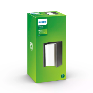 Aplique Bridge Antracita Sin Bombilla IP44 – Philips - Imagen 3