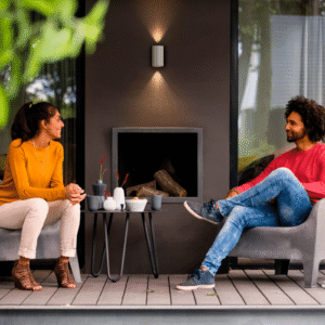 Aplique Buxus LED 2×4,5W 2700K Níquel IP44 – Philips - Imagen 5