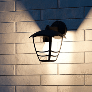 Aplique Creek Down Negro Sin Bombilla IP44 – Philips - Imagen 5