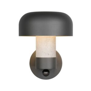 Aplique exterior FRASER con sensor imitación cemento E27 10W IP54 - TRIO Lighting - Imagen 3