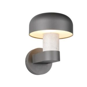 Aplique exterior FRASER imitación cemento E27 10W IP54 bombilla no incluida - TRIO Lighting - Imagen 1