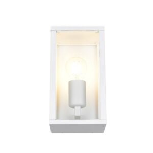 Aplique exterior GARONNE 1 luz E27 10W IP44 blanco - TRIO Lighting - Imagen 2