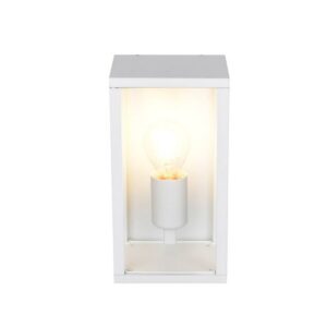 Aplique exterior GARONNE 1 luz E27 10W IP44 blanco - TRIO Lighting - Imagen 3