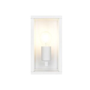 Aplique exterior GARONNE 1 luz E27 10W IP44 blanco - TRIO Lighting - Imagen 4