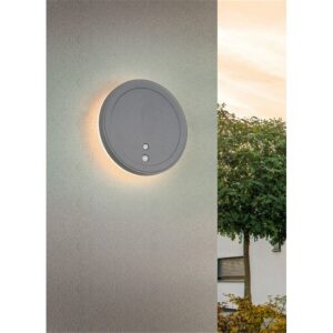 Aplique exterior LED FORTALEZA Ø14cm 2W 200lm 3000K IP44 recargable USB - TRIO Lighting - Imagen 6