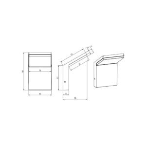 Aplique exterior LED PEARL 8W 900lm 3000K IP54 - TRIO Lighting - Imagen 4