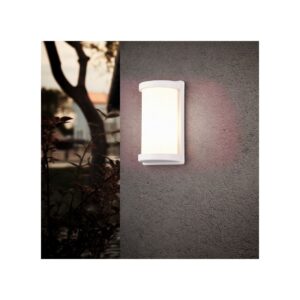Aplique exterior PUELO rectangular blanco E27 10W - TRIO Lighting - Imagen 2