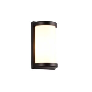 Aplique exterior PUELO rectangular negro E27 10W - TRIO Lighting - Imagen 1