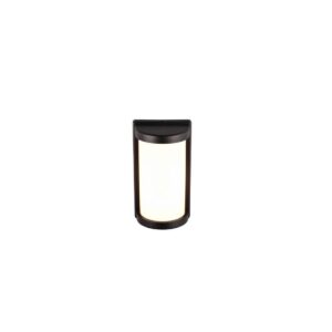Aplique exterior PUELO rectangular negro E27 10W - TRIO Lighting - Imagen 4