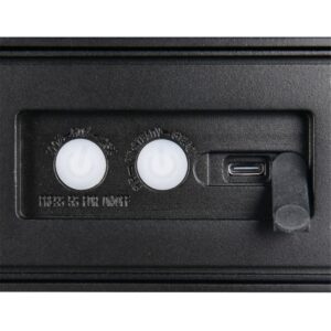 Aplique exterior solar LED SILVES 6W 700lm 4000K IP44 negro con sensor - TRIO Lighting - Imagen 4