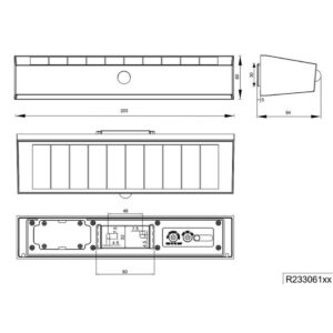 Aplique exterior solar LED SILVES 6W 700lm 4000K IP44 negro con sensor - TRIO Lighting - Imagen 6