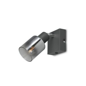 Aplique interior CADIZ tulipa ahumada E14 IP20 - TRIO Lighting - Imagen 4