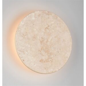 Aplique LED BOBBIN travertino Ø23cm 4W 370lm 3000K IP20 - TRIO Lighting - Imagen 2