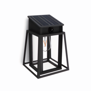 Aplique Lysin LED 1×3,2W 4000K Solar con Sensor Ultra Eficiente Negro IP44 – Philips - Imagen 2