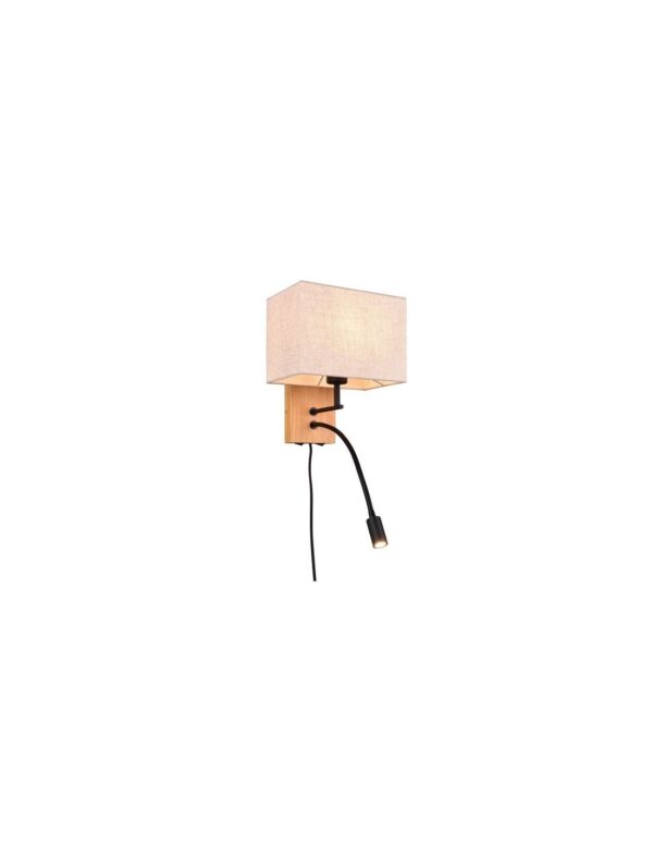 tiendas-deco-aplique-nilam-cuadrado-madera-y-textil-2-luces-led-3.1w-3000k-ip20-trio-lighting-1