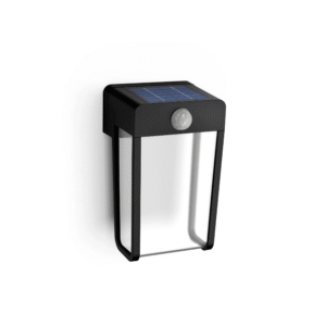 Aplique Shroud CL LED 1×2,3W 2700K Solar Negro IP44 – Philips - Imagen 1