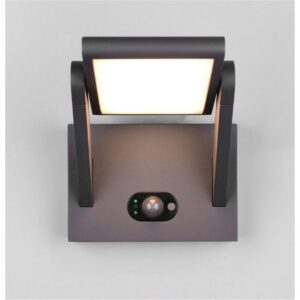 Aplique solar LED MALAWI 5W 700lm 2300-4000K IP44 antracita con sensor - TRIO Lighting - Imagen 2