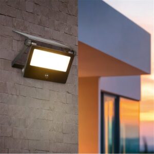 Aplique solar LED MOURA 12W 1100lm regulable IP54 - TRIO Lighting - Imagen 2