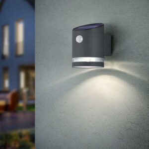 Aplique solar LED SALTA antracita con sensor IP44 - TRIO Lighting - Imagen 2