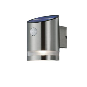 Aplique solar LED SALTA níquel mate con sensor IP44 - TRIO Lighting - Imagen 1