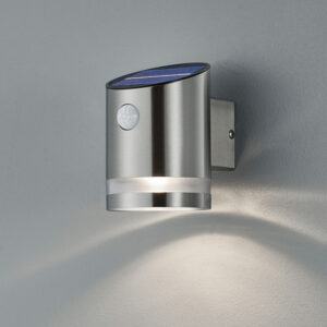 Aplique solar LED SALTA níquel mate con sensor IP44 - TRIO Lighting - Imagen 2