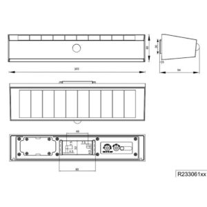 Aplique solar LED SILVES con sensor 6W 4000K blanco IP44 - TRIO Lighting - Imagen 5
