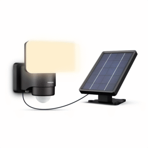 Aplique Tylus LED 1×6W 3000K Solar con Sensor Ultra Eficiente Negro IP44 – Philips - Imagen 1