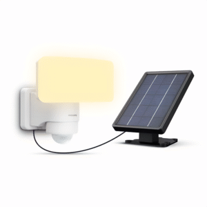 Aplique Tylus LED 1×6W 3000K Solar con Sensor Ultra Eficiente Blanco IP44 – Philips - Imagen 2