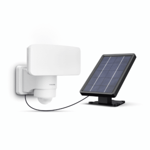 Aplique Tylus LED 1×6W 5000K Solar con Sensor Ultra Eficiente Blanco IP44 – Philips - Imagen 1