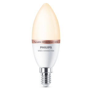 Bombilla Vela Philips WiZ 2700K–6500K 4,9W E14 Mate - Imagen 1