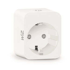 Enchufe Inteligente con Medidor de Potencia WiZ Blanco - Imagen 1