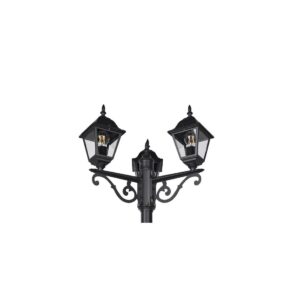 Farola exterior LIVENZA 3 luces 200cm E27 60W IP44 - TRIO Lighting - Imagen 2