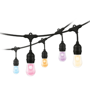 Guirnalda Exterior 12 Luces Philips WiZ RGB 2700K–5000K - Imagen 2