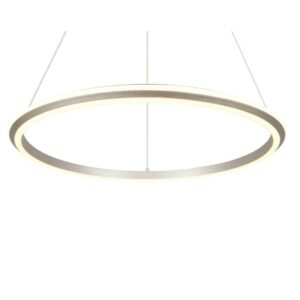 Lámpara colgante LED AMADOR 48W 5800lm Ø75cm níquel IP20 - TRIO Lighting - Imagen 2