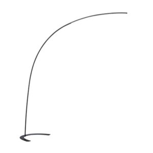 Lámpara de pie LED arco negra Shanghai 1800lm - TRIO Lighting - Imagen 1
