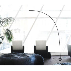 Lámpara de pie LED arco negra Shanghai 1800lm - TRIO Lighting - Imagen 2