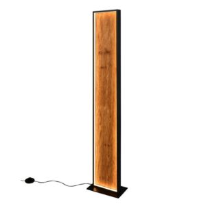 Lámpara de pie LED KALEA 35W 4100lm madera 3000K IP20 - TRIO Lighting - Imagen 1