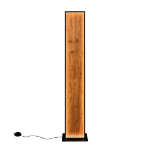 Lámpara de pie LED KALEA 35W 4100lm madera 3000K IP20 - TRIO Lighting - Imagen 3