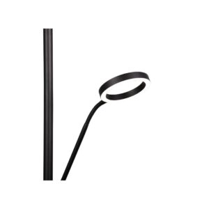 Lámpara de pie LED WILLIS negra regulable con brazo lector 39W + 5.5W - TRIO Lighting - Imagen 3