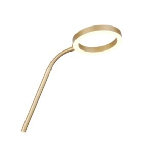 Lámpara de pie LED WILLIS oro regulable con brazo lector 39W + 5.5W - TRIO Lighting - Imagen 2