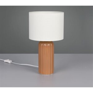 Lámpara de sobremesa BLAIR pequeña moka E27 IP20 - TRIO Lighting - Imagen 2