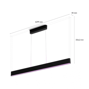 Lámpara de Techo Ensis Philips Hue Negra White & Colors - Imagen 4