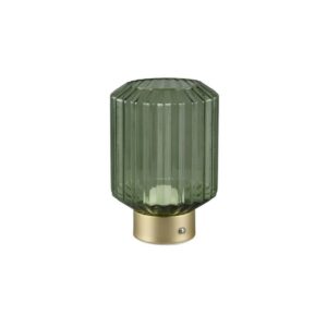 Lámpara LED LORD vidrio estriado recargable USB 3000K IP20 - TRIO Lighting - Imagen 2