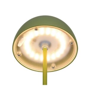 Lámpara LED ORTIZ verde 2W 150lm 3000K USB IP44 - TRIO Lighting - Imagen 3