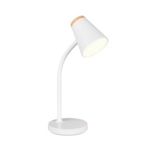 Lámpara LED PONGO flexo blanco 4.5W 500lm 3000K IP20 - TRIO Lighting - Imagen 1