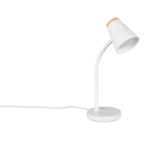 Lámpara LED PONGO flexo blanco 4.5W 500lm 3000K IP20 - TRIO Lighting - Imagen 2