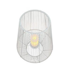 Lámpara solar LED MINEROS efecto vela 0.2W 12lm IP44 blanco - TRIO Lighting - Imagen 2