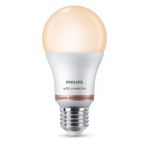 Pack 2 Bombillas LED A60 Philips WiZ 2700K–6500K 8W E27 Mate - Imagen 1