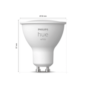 Pack 2 Bombillas LED GU10 Philips Hue White 4,2W - Imagen 4