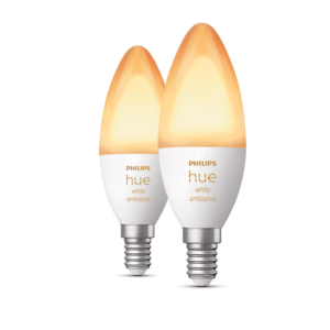 Pack 2 Bombillas Vela Philips Hue White Ambience 5,2W E14 - Imagen 1